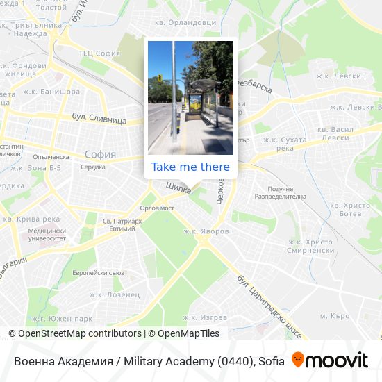 Военна Академия / Military Academy (0440) map