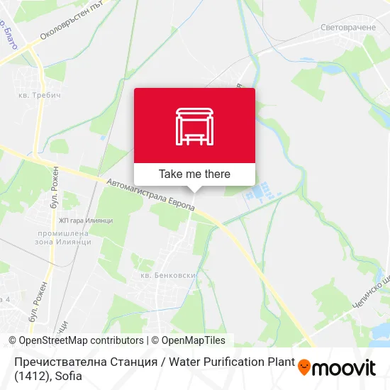 Карта Пречиствателна Станция / Water Purification Plant (1412)