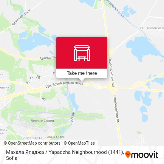 Карта Махала Япаджа / Yapadzha Neighbourhood (1441)