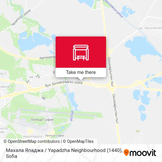 Карта Махала Япаджа / Yapadzha Neighbourhood (1440)