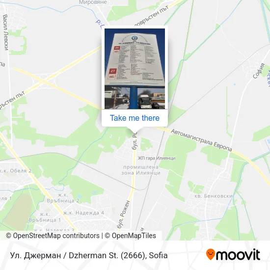 Карта Ул. Джерман / Dzherman St. (2666)