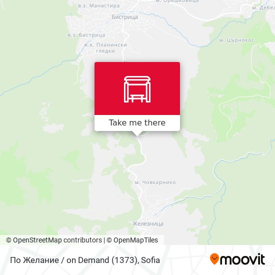 По Желание / on Demand (1373) map