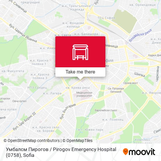 Карта Умбалсм Пирогов / Pirogov Emergency Hospital (0758)