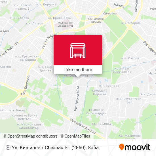 Карта Ⓜ️ Ул. Кишинев / Chisinau St. (2860)