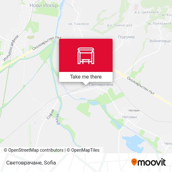 Карта Световрачане