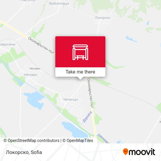Карта Локорско
