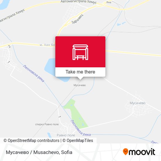 Карта Мусачево / Musachevo
