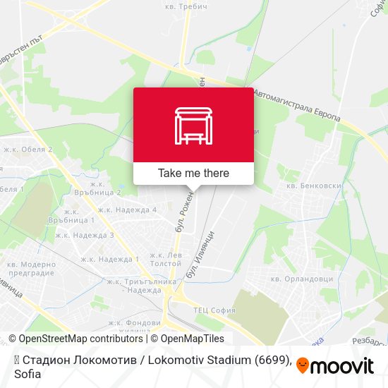 Карта 🏟️ Стадион Локомотив / Lokomotiv Stadium (6699)