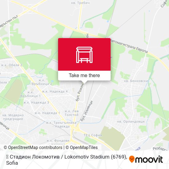 Карта 🏟️ Стадион Локомотив / Lokomotiv Stadium (6769)