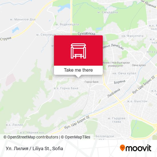 Ул. Лилия / Liliya St. map