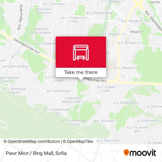 Ринг Мол / Ring Mall map