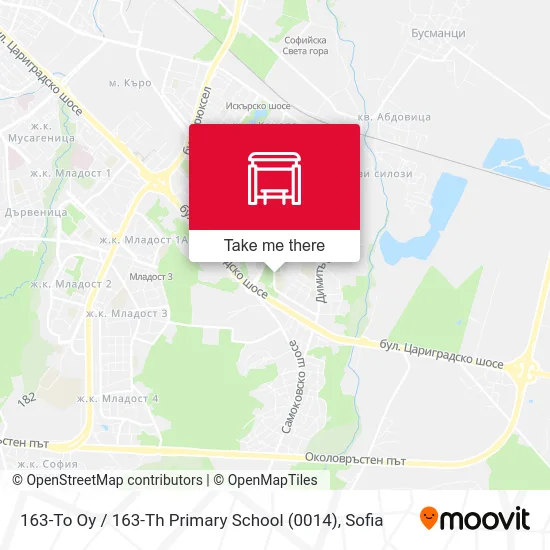 Карта 163-То Оу / 163-Th Primary School (0014)