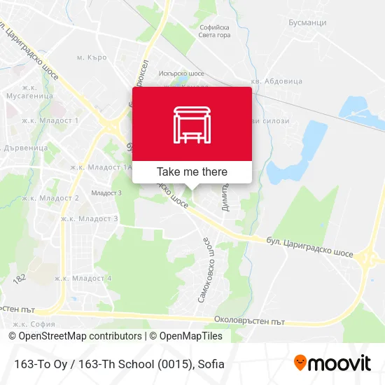 163-То Оу / 163-Th School (0015) map