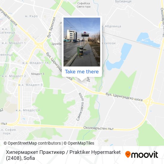 Хипермаркет Практикер / Praktiker Hypermarket (2408) map