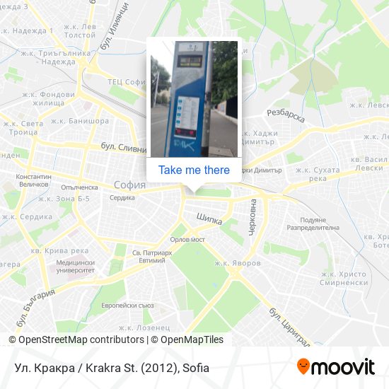 Ул. Кракра / Krakra St. (2012) map