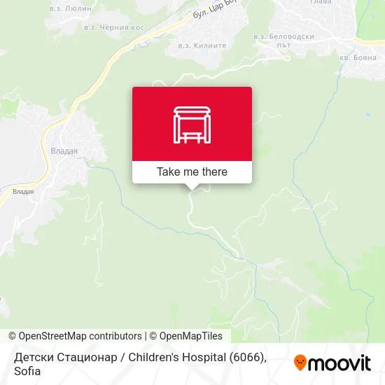 Карта Детски Стационар / Children's Hospital (6066)