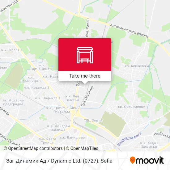 Карта Заг Динамик Ад / Dynamic Ltd. (0727)