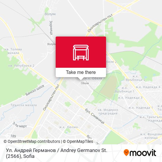Ул. Андрей Германов / Andrey Germanov St. (2566) map