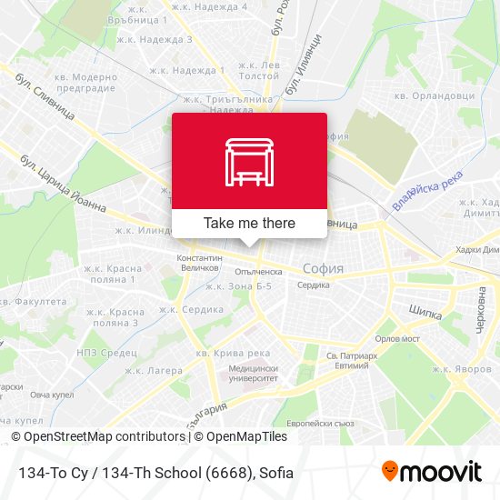 134-То Су / 134-Th School (6668) map