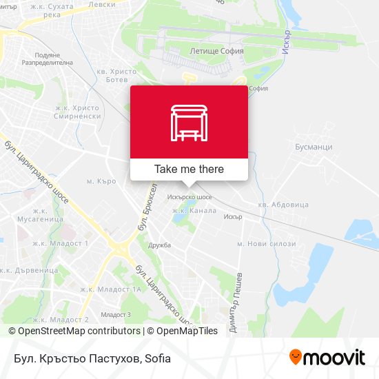 Бул. Кръстьо Пастухов map