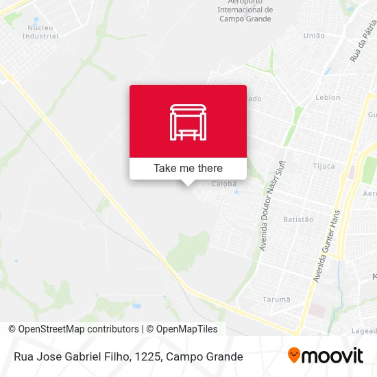 Rua Jose Gabriel Filho, 1225 map