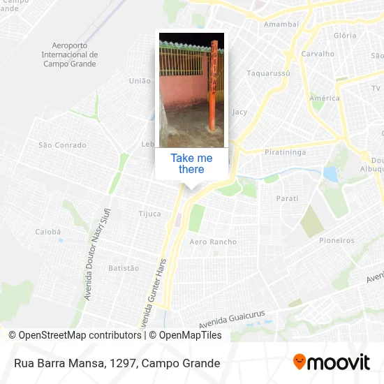 Rua Barra Mansa, 1297 map