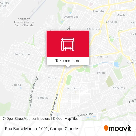 Rua Barra Mansa, 1091 map