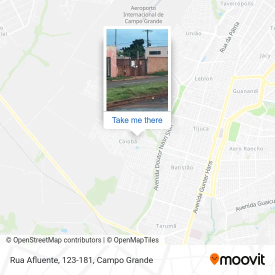 Rua Afluente, 123-181 map