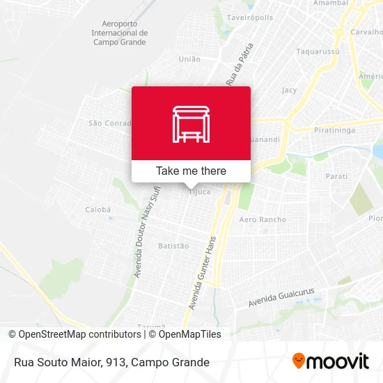 Rua Souto Maior, 913 map