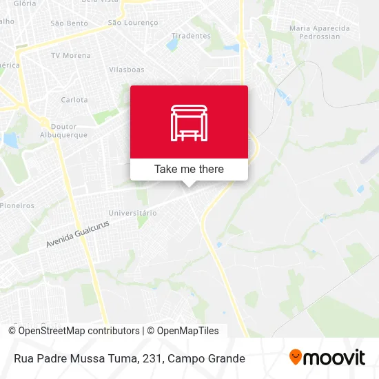 Rua Padre Mussa Tuma, 231 map