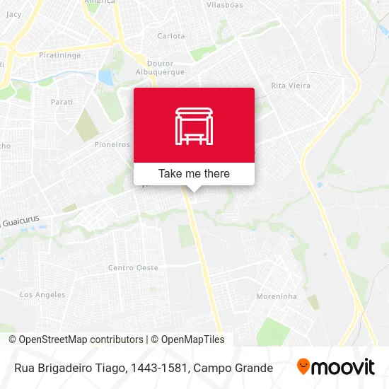 Rua Brigadeiro Tiago, 1443-1581 map