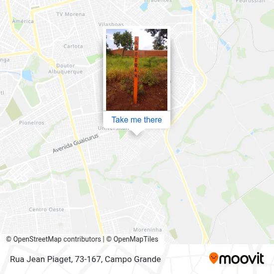 Rua Jean Piaget, 73-167 map