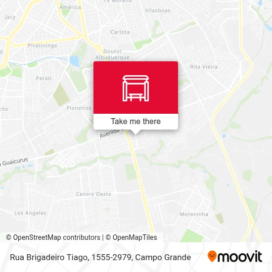 Rua Brigadeiro Tiago, 1555-2979 map