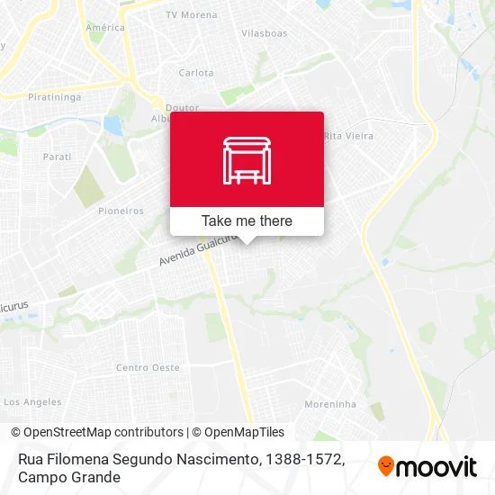 Rua Filomena Segundo Nascimento, 1388-1572 map