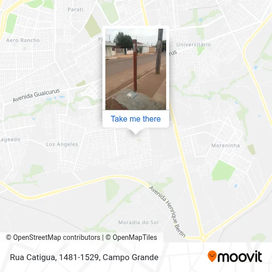 Rua Catigua, 1481-1529 map