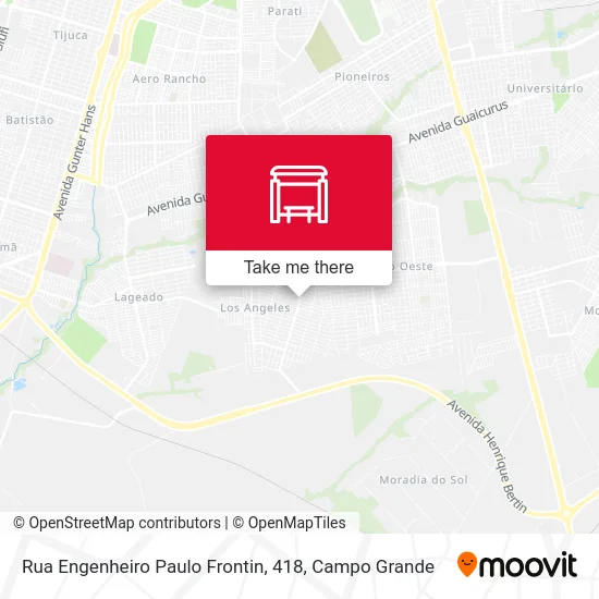 Rua Engenheiro Paulo Frontin, 418 map