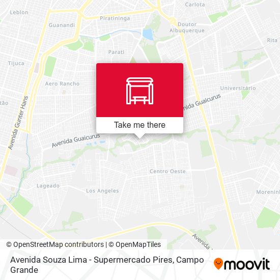 Avenida Souza Lima - Supermercado Pires map