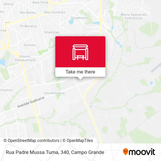 Rua Padre Mussa Tuma, 340 map