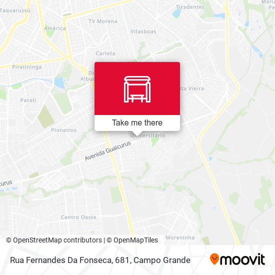 Rua Fernandes Da Fonseca, 681 map