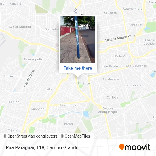 Rua Paraguai, 118 map