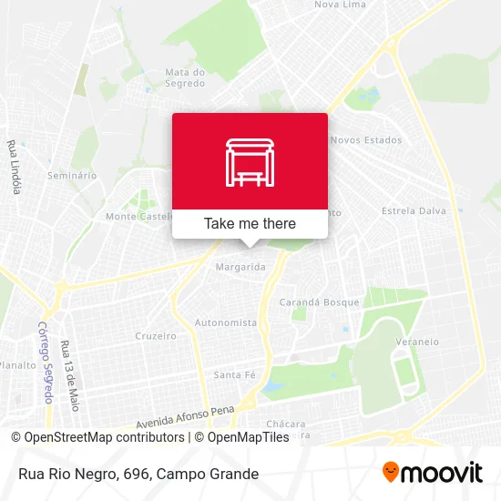 Rua Rio Negro, 696 map