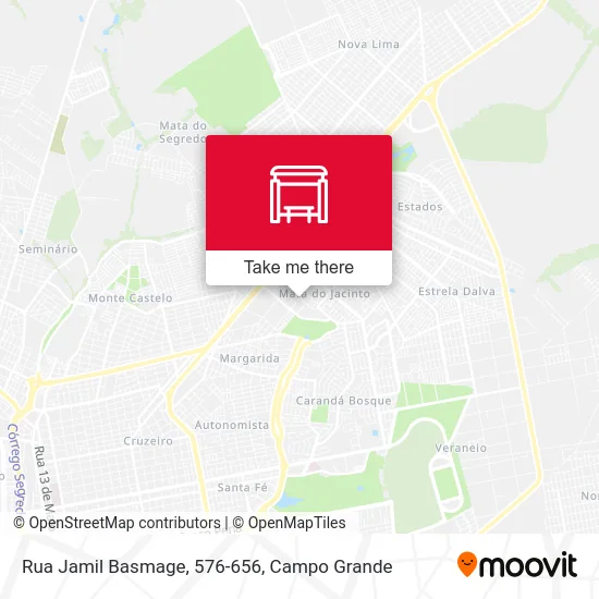 Rua Jamil Basmage, 576-656 map