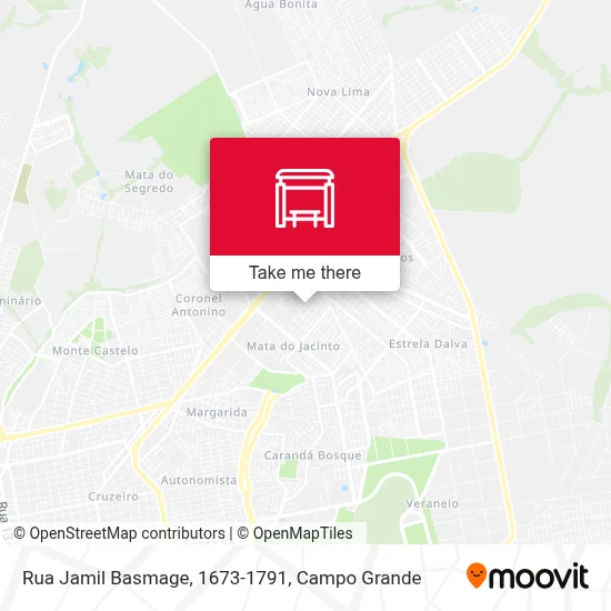 Rua Jamil Basmage, 1673-1791 map