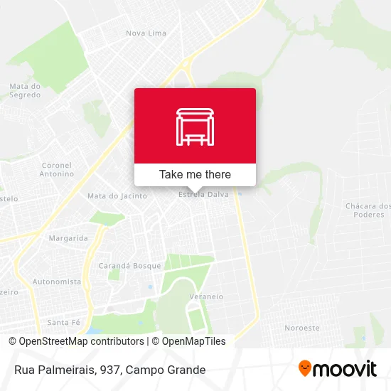 Rua Palmeirais, 937 map