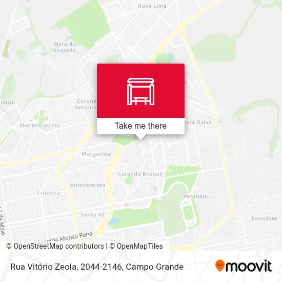 Rua Vitório Zeola, 2044-2146 map