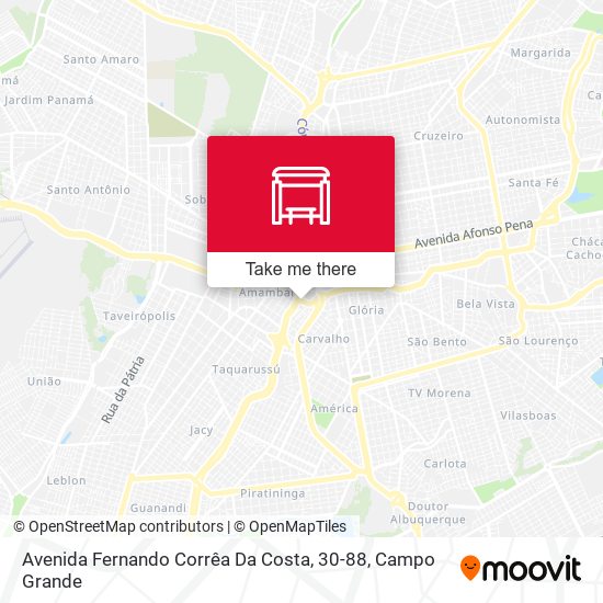 Mapa Avenida Fernando Corrêa Da Costa, 30-88
