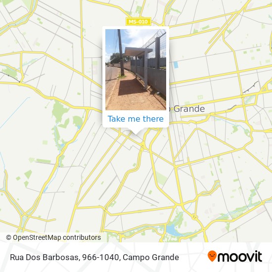 Rua Dos Barbosas, 966-1040 map