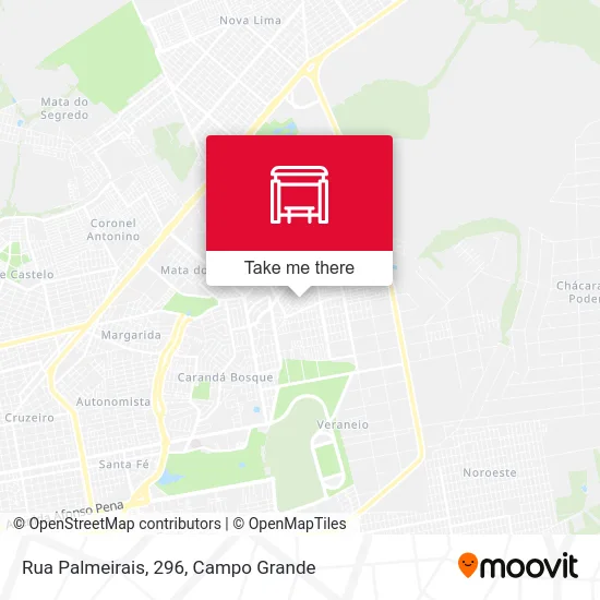 Rua Palmeirais, 296 map