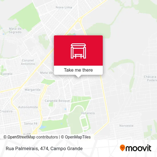 Rua Palmeirais, 474 map