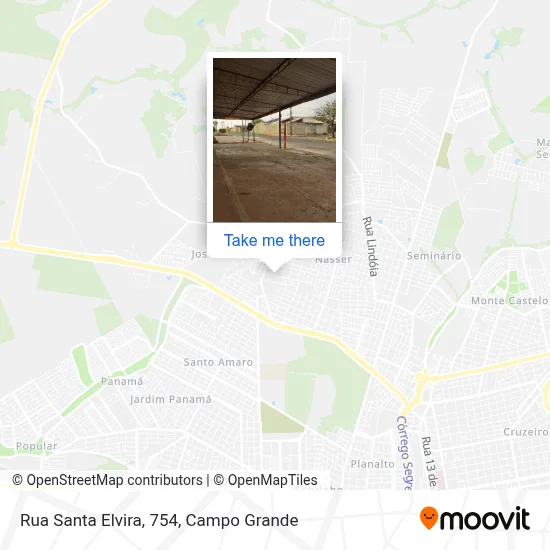Rua Santa Elvira, 754 map